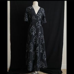 Silk Osei Duro Wrap Dress